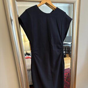 Zara Women's Navy Midi Dress